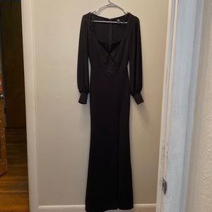 Black Floor Length Formal Dress